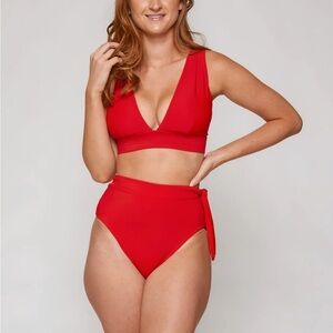 Wild Isles Lava Swim Bikini Set